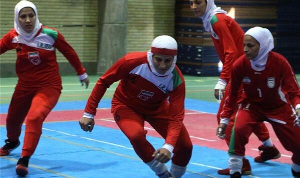 عکس بازیکنان تیم ملی کبدی بانوان ایران