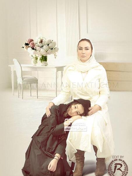 عکسهای آنا نعمتی و همسرش و دخترش