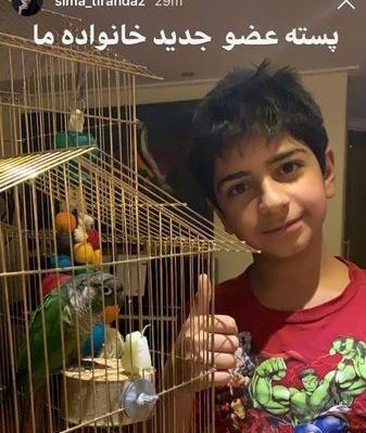 عکس های پسر سیما تیرانداز