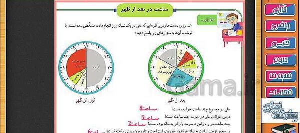 عکس ساعت بعد از ظهر