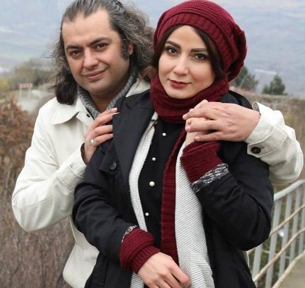 عکس حسن پورشیرازی باهمسرش