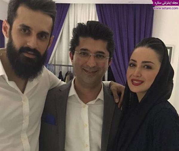 عکس شیلا خداداد با سعید معروف