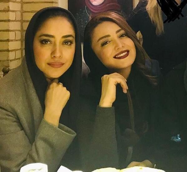 عکس شیلا خداداد با سعید معروف