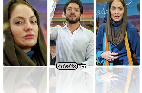 عکس بهرام رادان در پل چوبی