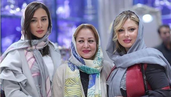 عکس مادر و پدر نیوشا ضیغمی