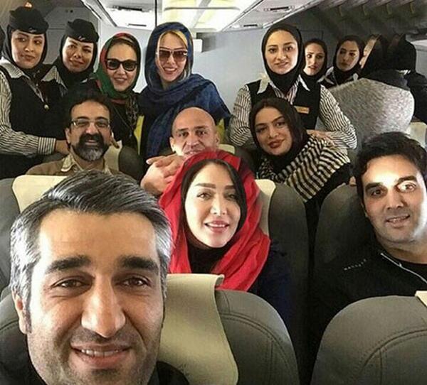 عکس پژمان جمشیدی با خانمش