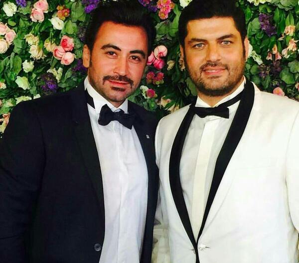 عکس سام درخشانی در عروسی