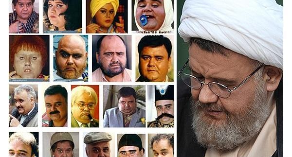عکس اکبر عبدی در فیلم رسوایی
