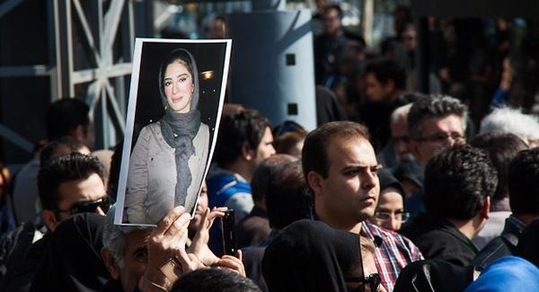 غسالخانه عکس عسل بدیعی در سردخانه