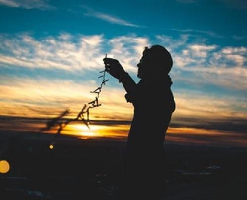 عکس پروفایل غروب تنها