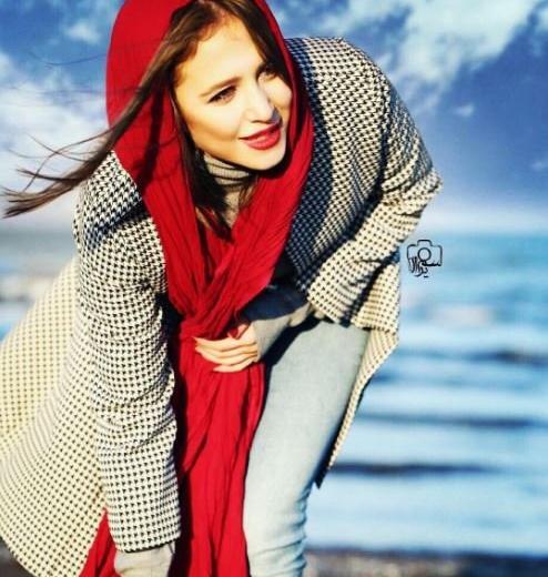 ژست عکس الناز حبیبی