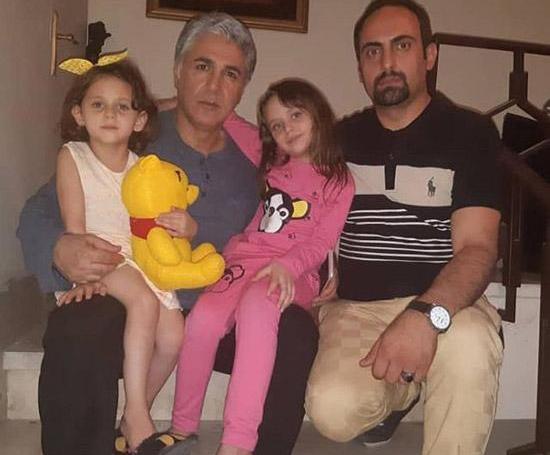 عکس رامسین کبریتی و خانواده