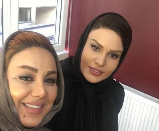 عکس عاطفه رضوی و رز رضوی