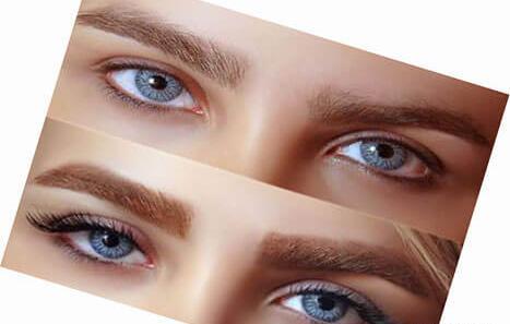 عکس چشم و ابرو طبیعی
