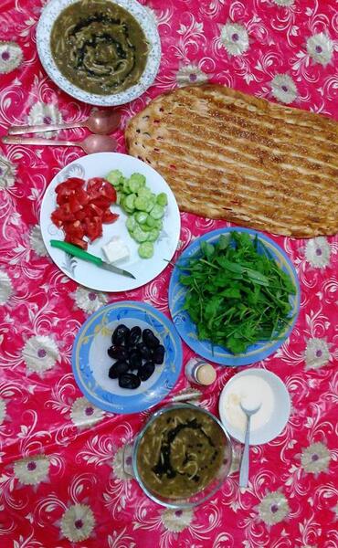 عکس سفر افطار ساده