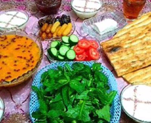 عکس سفر افطار ساده