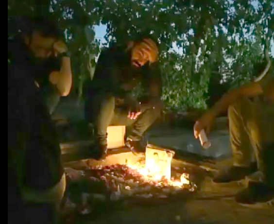 عکس وحید مرادی در حال دعوا