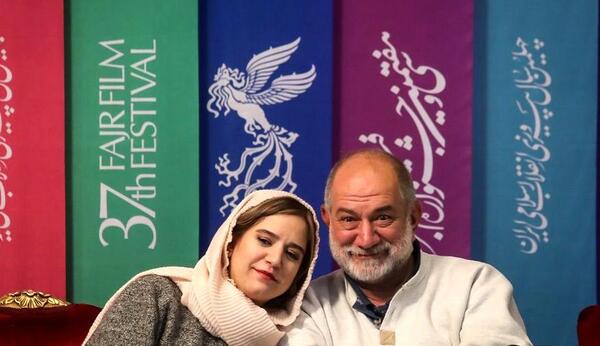 عکس آتیلا پسیانی و دخترش