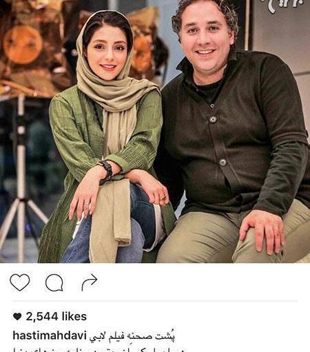عکس از همسر ایرج طهماسب