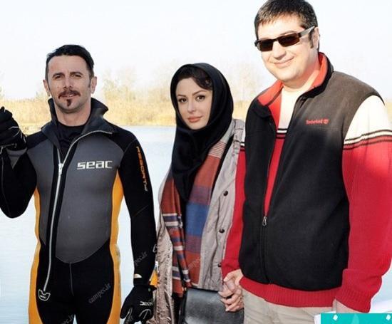 عکس امین حیایی در شمال