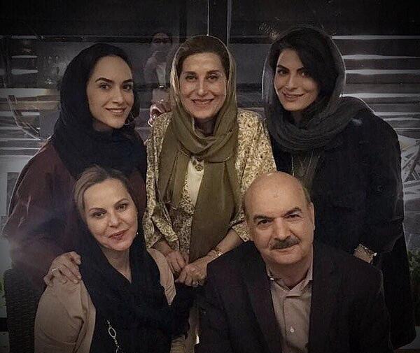 عکس خانوادگی ایرج طهماسب