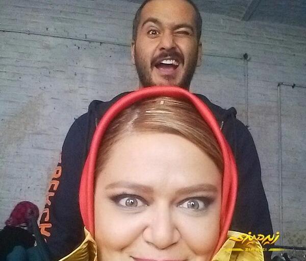 عکس بهاره افشاری و میلاد کی مرام