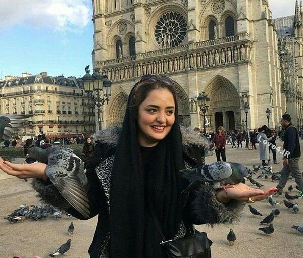 عکسهای رابعه اسکویی در خارج از کشور