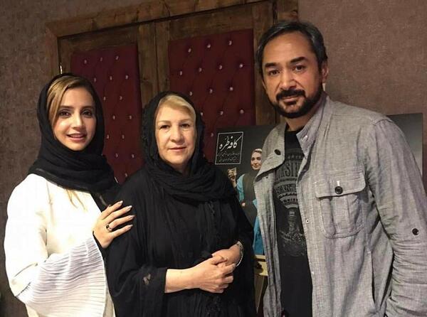 عکس شبنم قلی خانی با مادرش