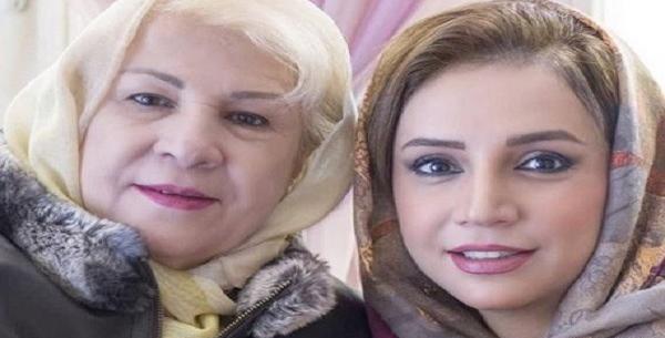 عکس شبنم قلی خانی با مادرش