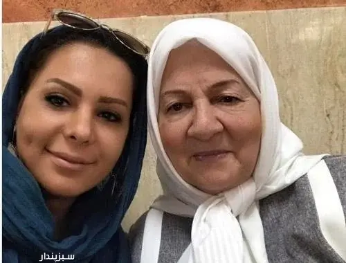 عکس جوانی رابعه مدنی
