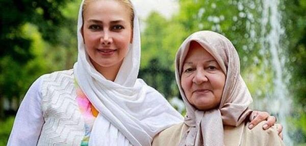 عکس جوانی رابعه مدنی