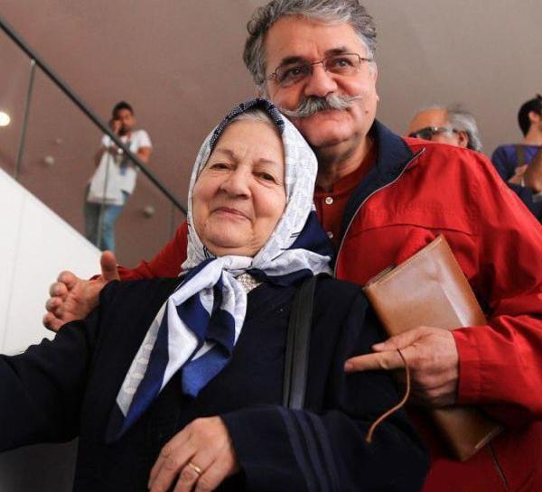 عکس جوانی رابعه مدنی