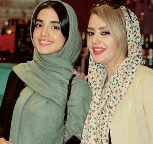 عکس الهه و روزبه حصاری