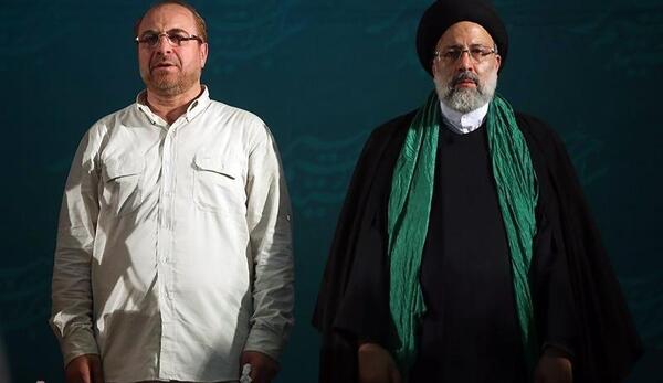 عکس قالیباف رئیسی
