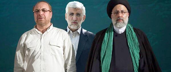 عکس قالیباف رئیسی