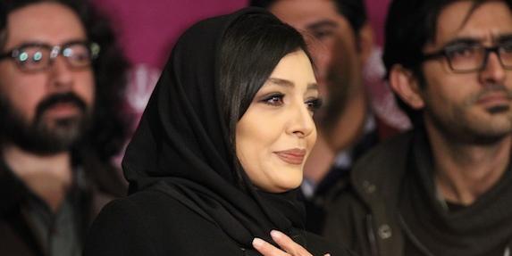 عکس ساره بیات در جشنواره فجر