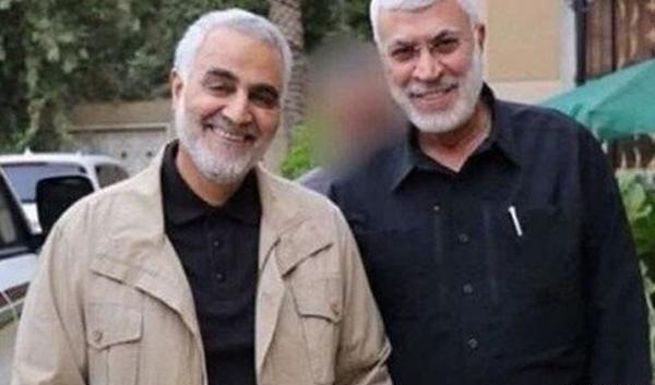 عکس سردار سلیمانی ابومهدی