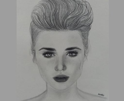 عکس نقاشی دختر طراحی