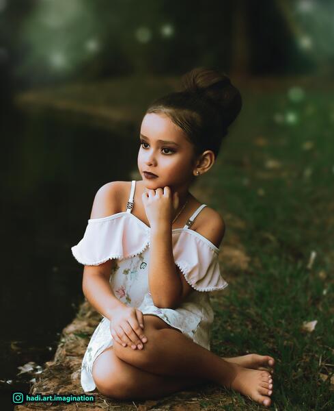عکس فتوشاپ شده دخترانه