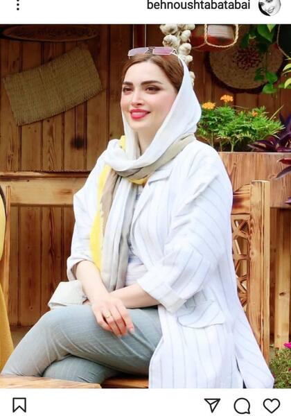 جدیدترین عکس بهنوش طباطبایی