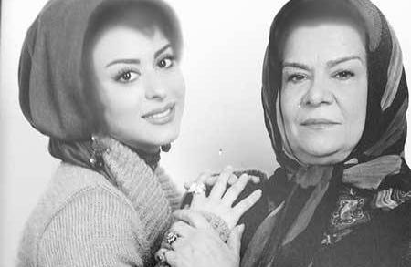 عکس زهره صفوی و دخترش