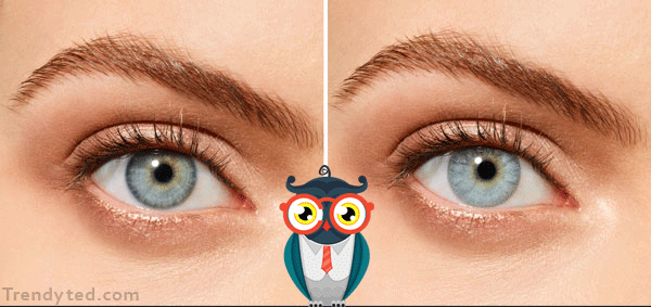 عکس چشم آبی یخی