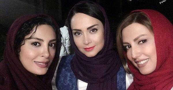 عکس حدیثه تهرانی در خوش نشین ها