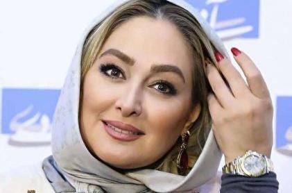 عکس الهام حمیدی و نوزادش