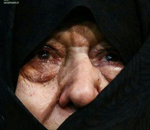 عکس مادر گریان