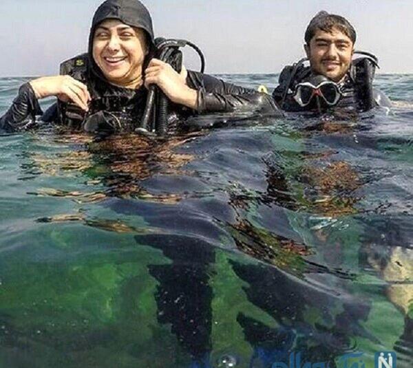 عکس های نامتعارف آزاده صمدی