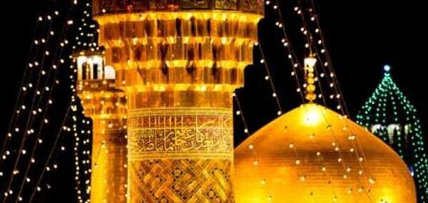 عکس حرم امام رضا و آهو