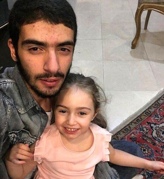 عکس های بیژن بنفشه خواه و دخترش