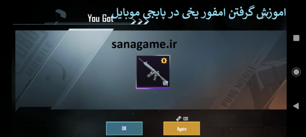 عکس امفور یخی پابجی