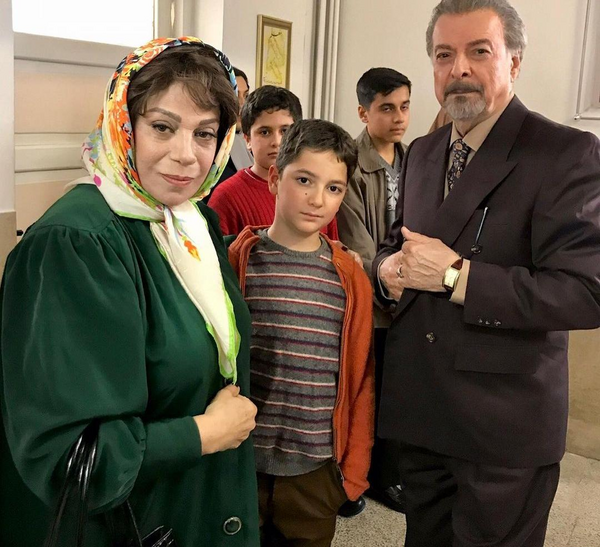 عکس چنگیز جلیلوند و همسرش